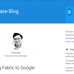FabricがGoogleに買収され、今後Firebaseとの統合・機能強化が期待されます